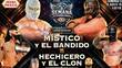 Místico y Hechicero encabezan una de las funciones del CMLL programadas para este fin de semana. FOTO: CMLL
