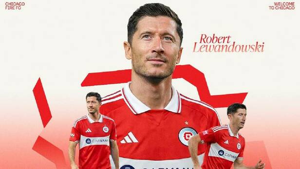 Robert Lewandowski es nuevo jugador de Chicago Fire / X: Chicago Fire