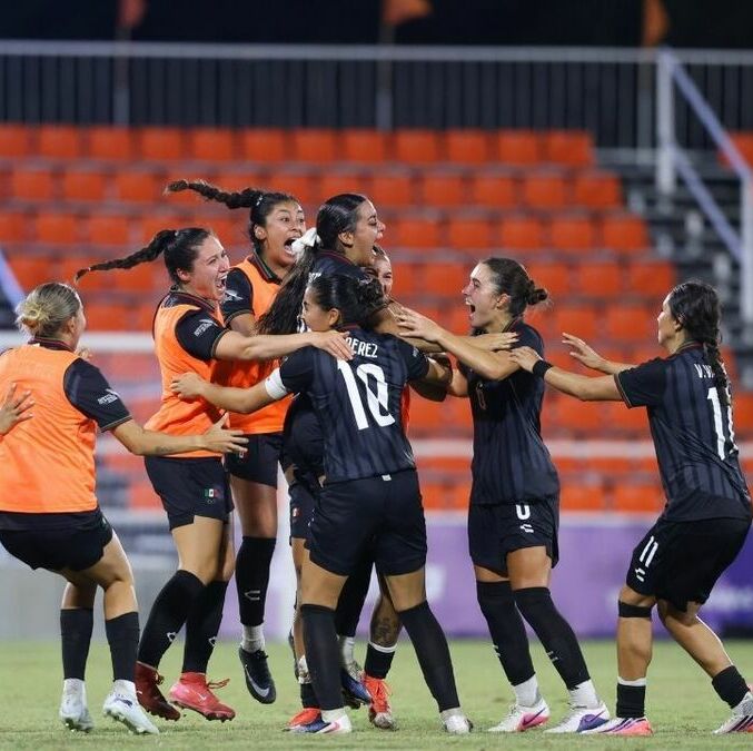 El Tri Femenil consiguió la Medalla de Oro de los Juegos Centroamericanos en penales (Fotografía: X @Miseleccionfem)