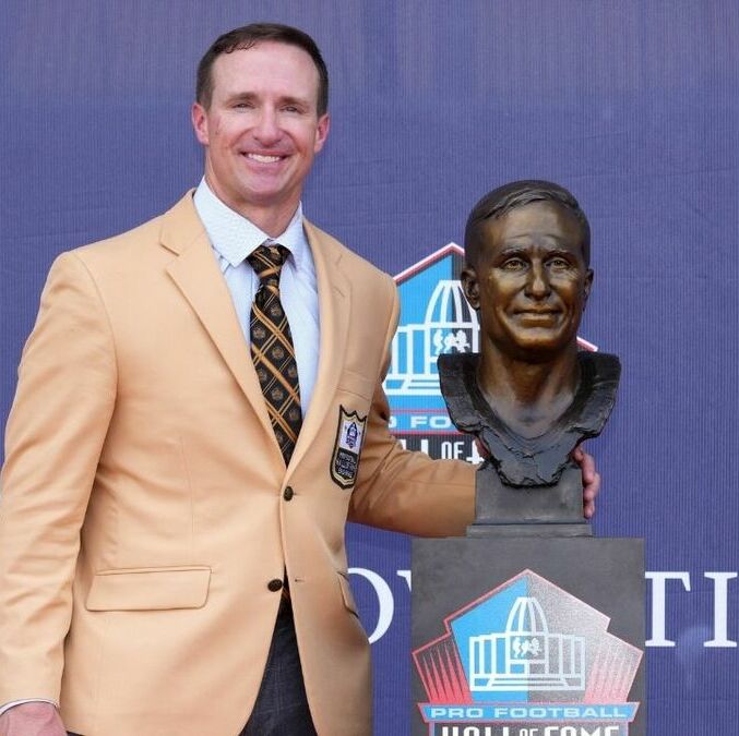Drew Brees fue inducido al Salón de la Fama de la NFL 2026 (Reuters)