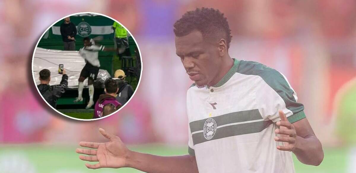 Jacy Maranhao cayó dentro de un túnel al festejar un gol anulado. FOTOS: @_jacy97 / Captura