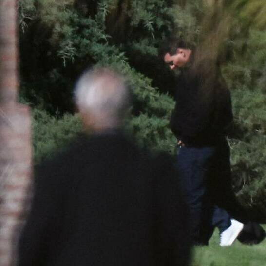 Lionel Messi acompañó a su familia en el funeral de su padre en Rosario, Argentina. FOTOS: Reuters