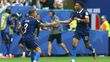 Lucas Digne con Kylian Mbappé en el Mundial 2026 (Reuters)