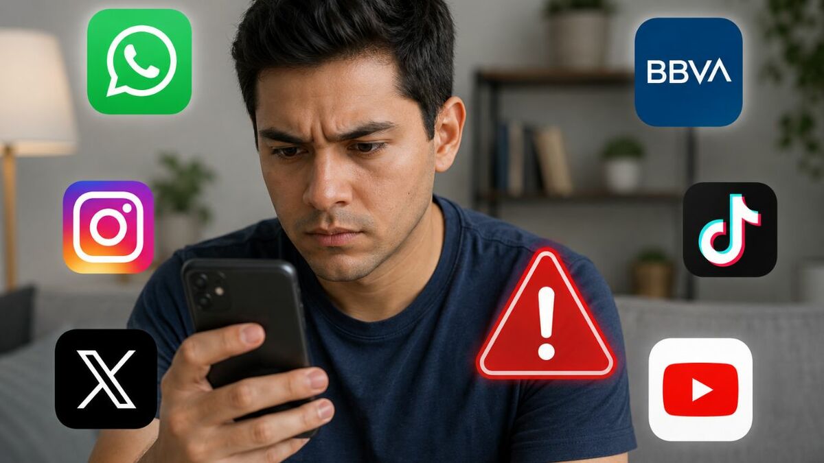 Aplicaciones y servicios que presentan fallas e interrupciones este 10 de agosto. Foto: ChatGPT
