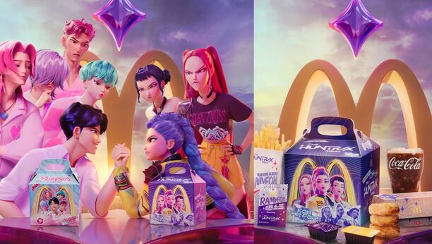 'K-Pop Demon Hunters' llega a McDonald's con increíble promoción | Foto: McDonald's