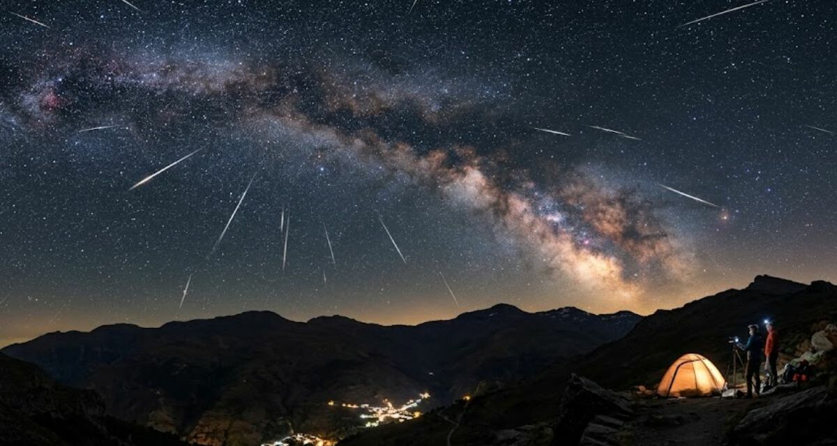 ¿Cuándo ver la lluvia de estrellas perseidas 2026 en México? | Foto: Gemini