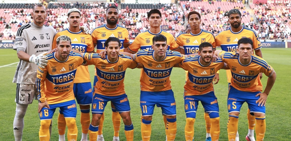 Tigres presentó su nueva playera de visita (Mexsport)
