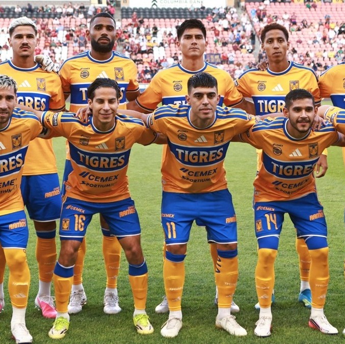 Tigres presentó su nueva playera de visita (Mexsport)