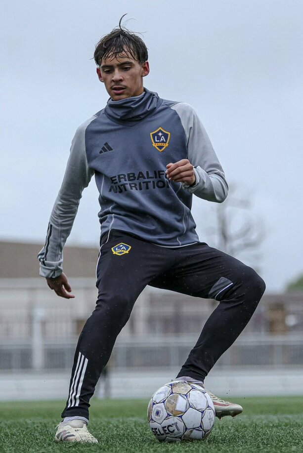 Vicente García se ha formado en las inferiores de Galaxy / X: LAGalaxy