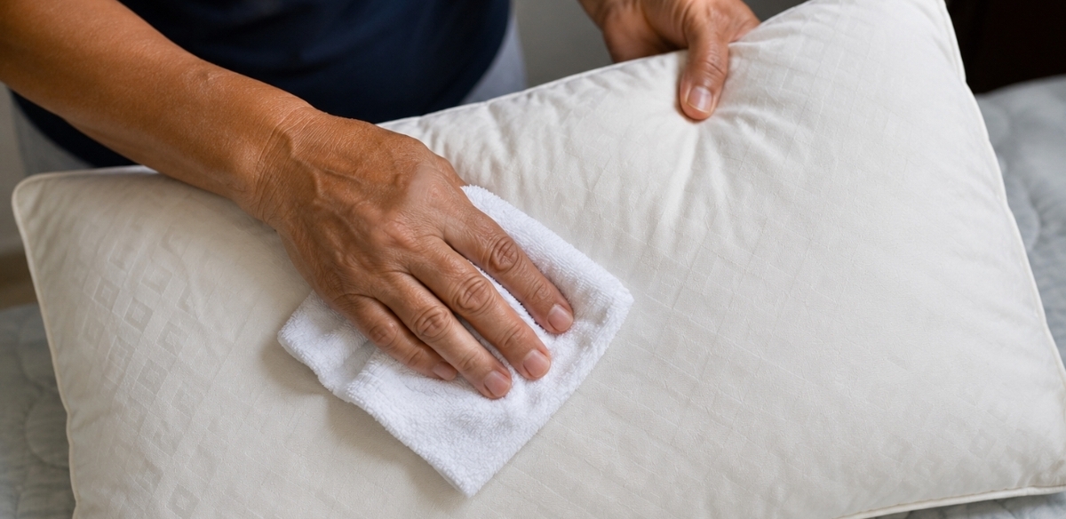 ¿Cómo limpiar una almohada y por qué es importante hacerlo? Foto: ChatGPT