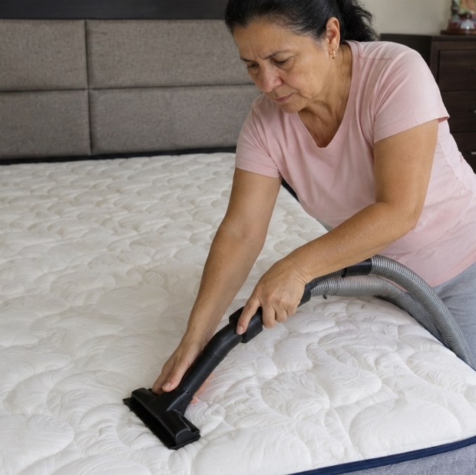 Limpia tu colchón en casa para eliminar manchas, malos olores y polvo. Foto: ChatGPT
