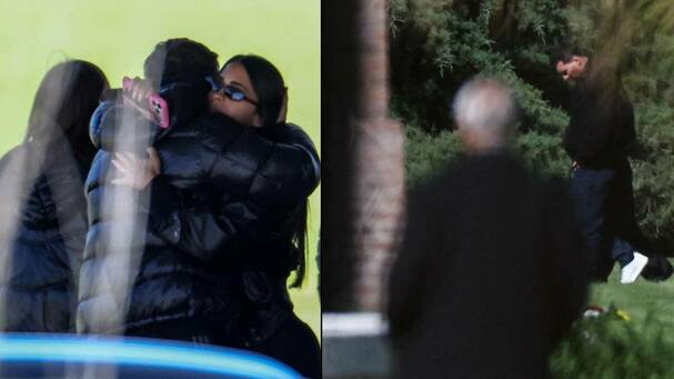 Lionel Messi acompañó a su familia en el funeral de su padre en Rosario, Argentina. FOTOS: Reuters