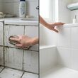 Así puedes devolverle a las juntas del baño su aspecto original | Foto: Gemini