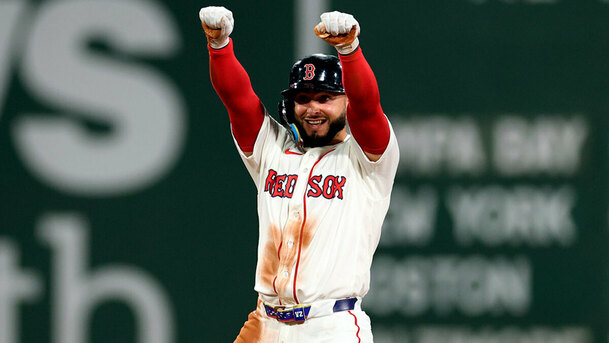 Los Red Sox terminaron beneficiados tras la confusión por la regla del cuarto out. (Foto: MLB.com)