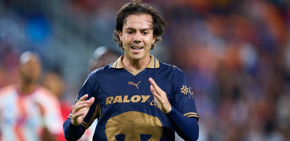 Sebastián Córdova, jugador de Pumas (Mexsport)