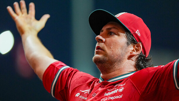 Trevor Bauer volvió a lanzar en Oaxaca por primera vez desde la Serie de Campeonato de 2024. (Foto: Diablos Rojos del México)