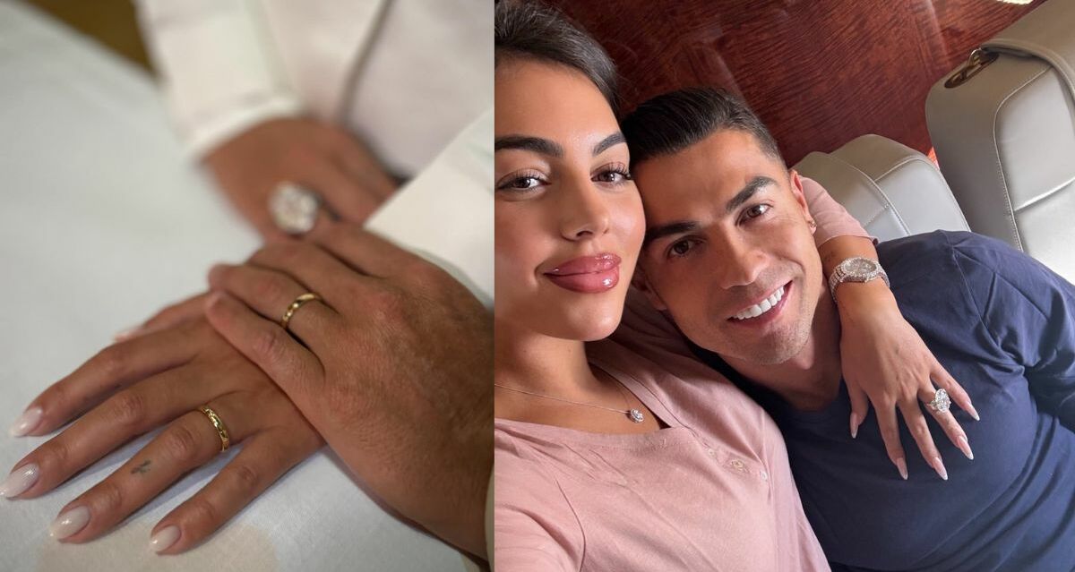 Cristiano Ronaldo y Georgina anuncian que ya están casados | Foto: Instagram Cristiano Ronaldo