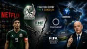 Hay fractura entre Concacaf y FMF por defender a Infantino. (foto: ChatGPT)