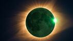 ¿A qué hora aparece el rayo verde del eclipse solar? | Foto: Gemini
