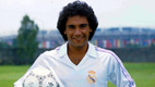 Hugo Sánchez con la indumentaria del Real Madrid (Mexsport)
