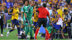 Nahuel Guzmán perdió el control en la Leagues Cup. (Foto: Imago7)