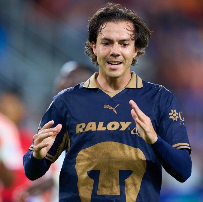 Sebastián Córdova, jugador de Pumas (Mexsport)