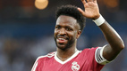 Vinícius Jr. fue capitán del Real Madrid (EFE)