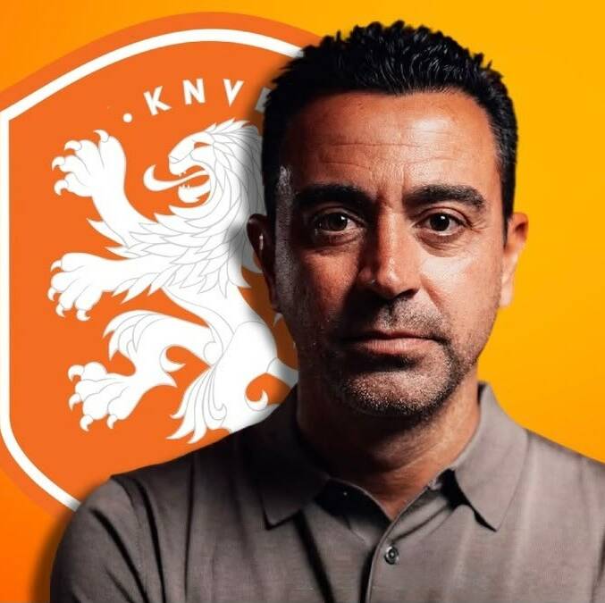 Xavi Hernández, nuevo seleccionador de Países Bajos (Facebook @onsoranje)