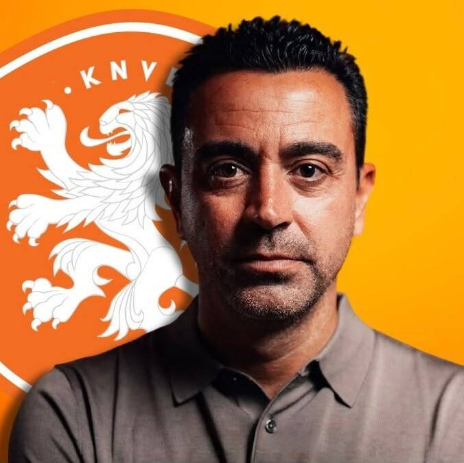 Xavi Hernández, nuevo seleccionador de Países Bajos (Facebook @onsoranje)