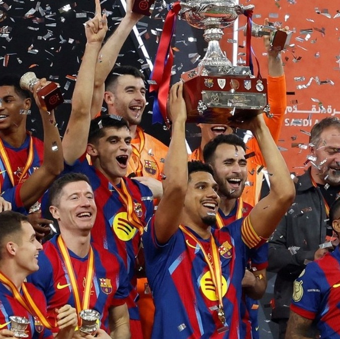 FC Barcelona es el actual Campeón de la Supercopa de España (Reuters)