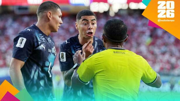 Miguel Almirón es el primer expulsado por Regla Prestianni / Reuters