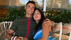 Cristiano Ronaldo abraza a su ahora esposa Georgina Rodríguez. FOTO: @georginagio