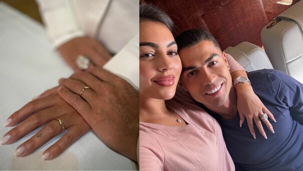 Cristiano Ronaldo y Georgina anuncian que ya están casados | Foto: Instagram Cristiano Ronaldo