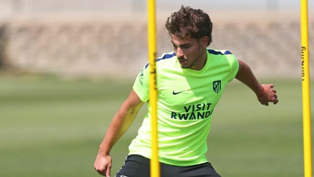 Julián Álvarez trabajo este martes con el Atlético. (Foto: Atlético de Madrid)