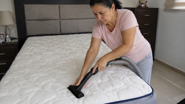 Limpia tu colchón en casa para eliminar manchas, malos olores y polvo. Foto: ChatGPT