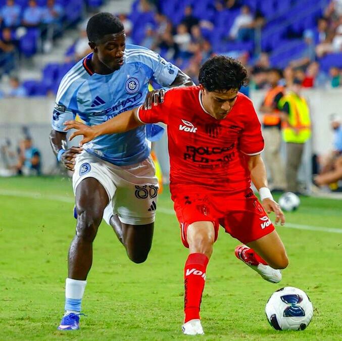 Necaxa se despidió de la Leagues Cup a pesar de ganar a New York City (Fotografía: X @ClubNecaxa)