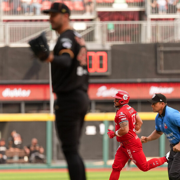 Diablos alcanzó su cifra más alta de hits en la naciente postemporada. (Foto: Diablos Rojos del México)