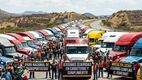 ANTAC anunció un posible nuevo Paro Nacional de transportistas en México (Imagen creada con IA)