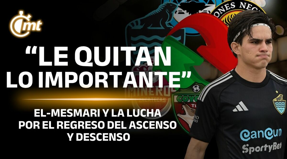 Bruce El-mesmari y la lucha en Liga de Expansión: "Le quitan lo importante al fútbol"