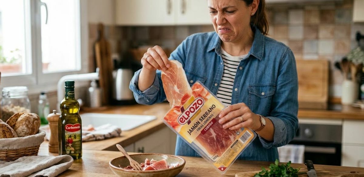 ¿Se puede comer el jamón cuando se pone viscoso? | Foto: Gemini