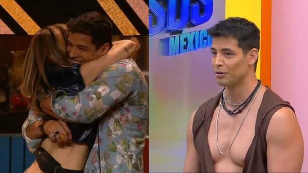 Moisés consumó su salvación tras ganar el reto 'Tirachela' ante Gema y Brianda. FOTOS: Capturas La Casa de los Famosos
