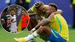 Neymar fue víctima de un desplante en pleno partido (Reuters)