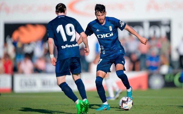 Alonso Aceves reportará con Pachuca tras quedar desvinculado del Oviedo. (Foto del Real Oviedo)