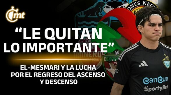 Bruce El-mesmari y la lucha en Liga de Expansión: "Le quitan lo importante al fútbol"