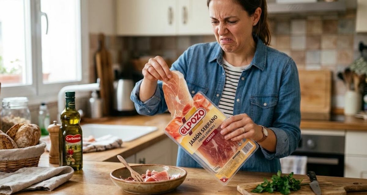 ¿Se puede comer el jamón cuando se pone viscoso? | Foto: Gemini