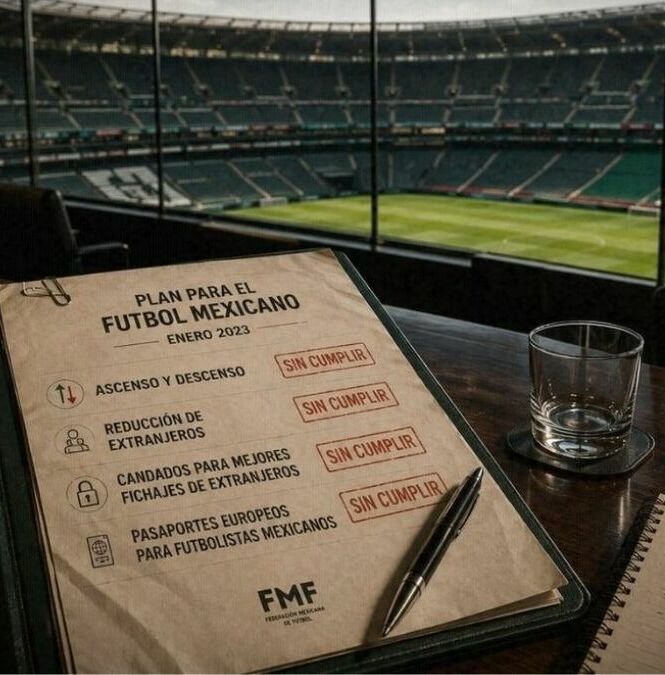 Las promesas incumplidas en el futbol mexicano.
