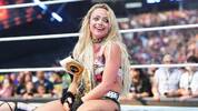 Liv Morgan, durante su batalla en el pasado SummerSlam de la WWE. FOTO: Cortesía WWE