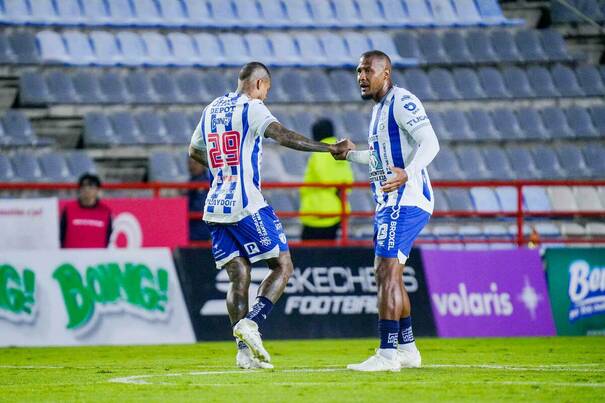 Para top Pachuca vs Puebla