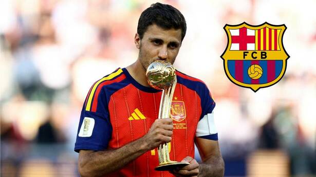 Rodri se acerca al Barcelona (Reuters)