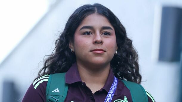 Valentina Murrieta, arquera de México Sub-17 (X: @Miseleccionfem)